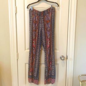 Flowy Printed Pants